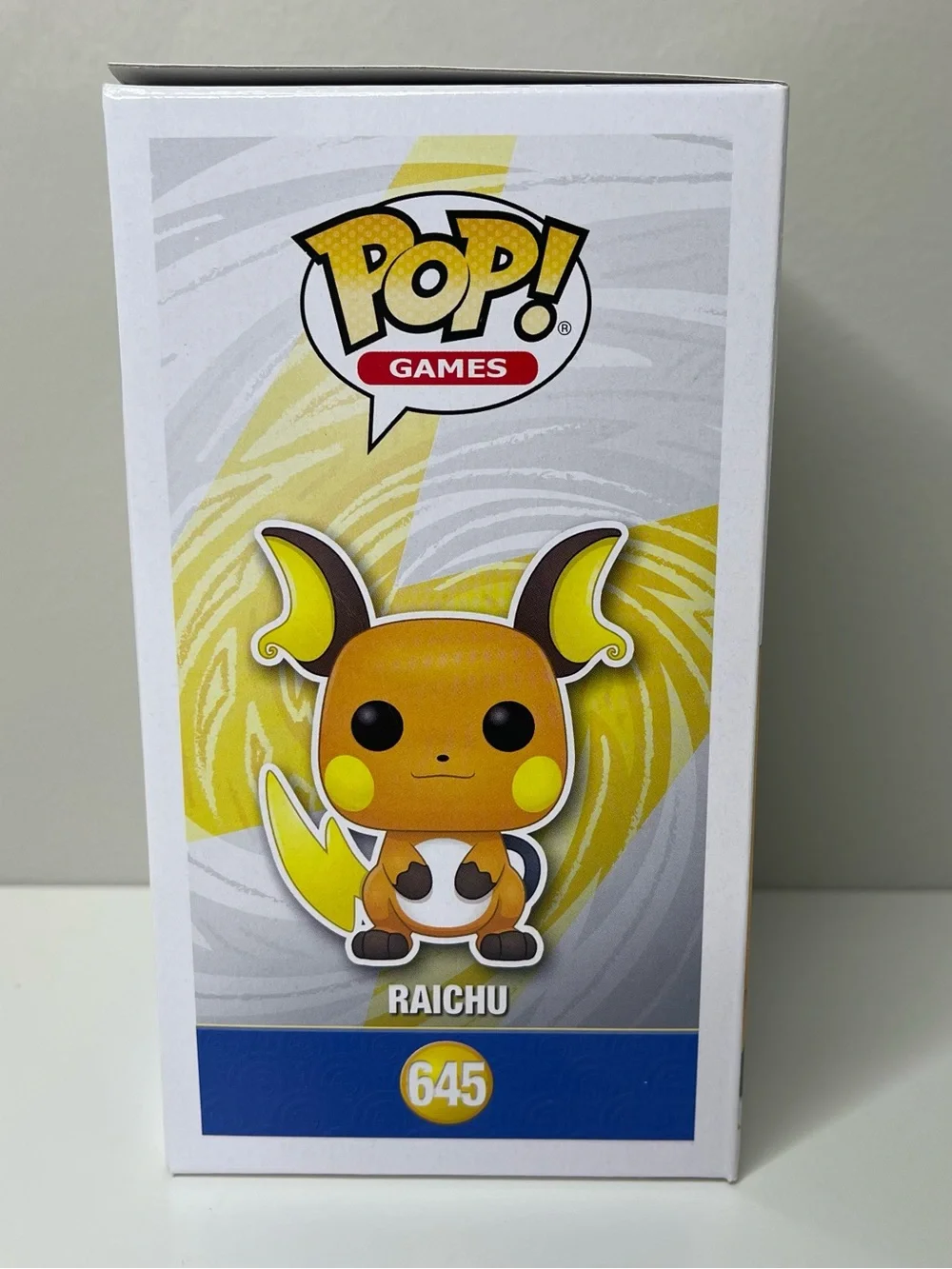 Funko Pop! Vinyl Figure: Pokemon Raichu #645 *Missing Interior Plastic Protector